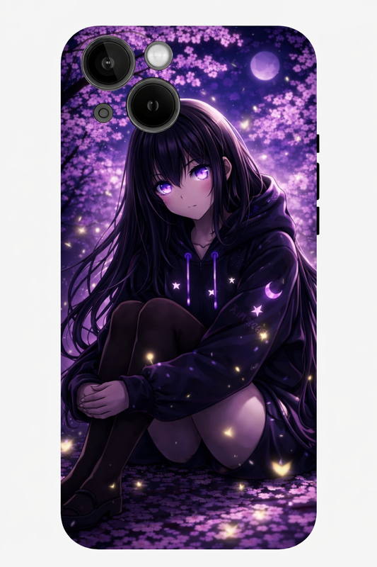 Moonlit Sakura Dream iPhone Case