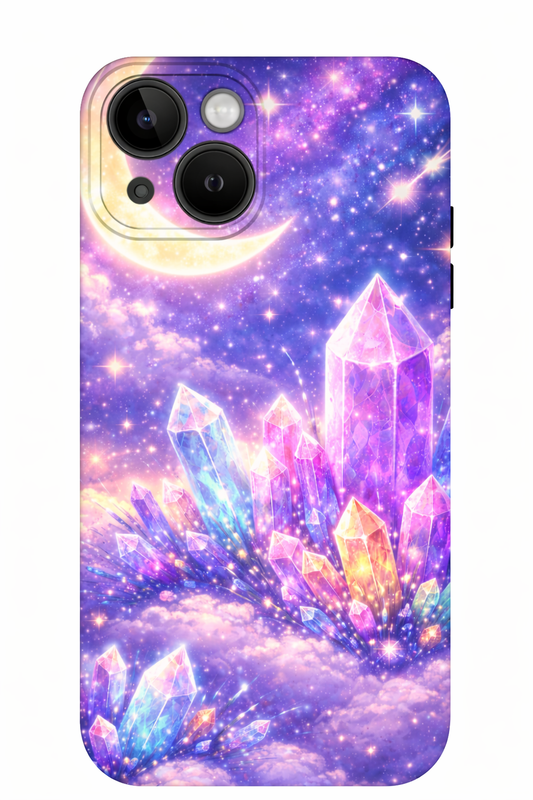 Celestial Crystal Dreams iPhone Case