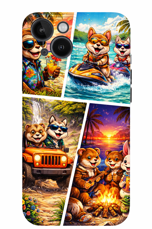 Wild Summer Adventures iPhone Case