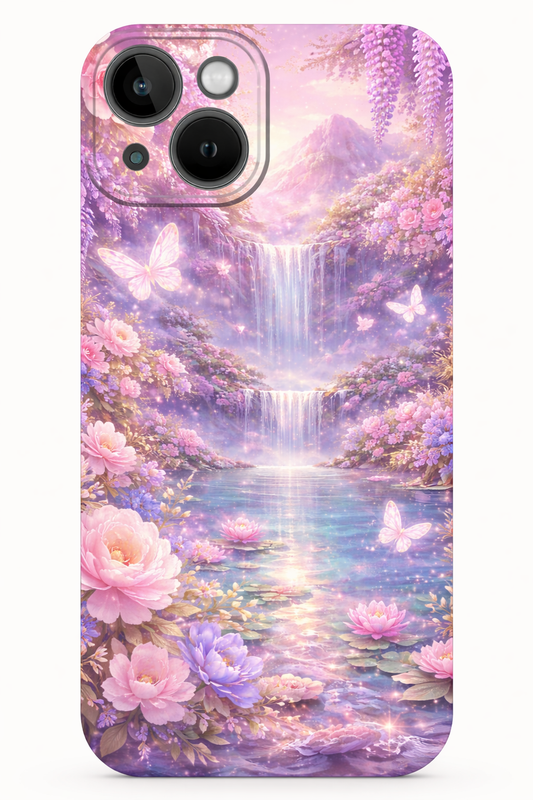 Ethereal Blossom Falls iPhone Case