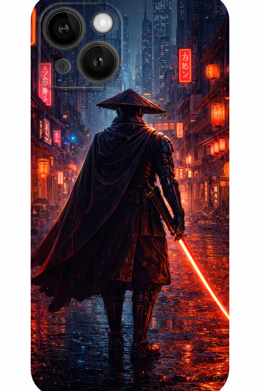 Cyberpunk Samurai iPhone Case