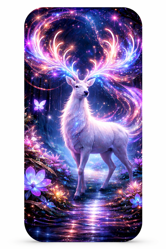 Celestial Forest Guardian iPhone Case