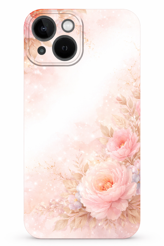 Blush Bloom Elegance iPhone Case
