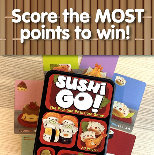 Sushi Go - The Pick and Pass Family Card Game from Gamewright